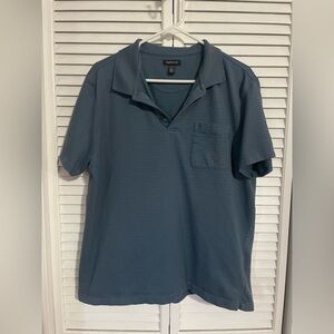 Van Husen Men's Blue Polo Shirt